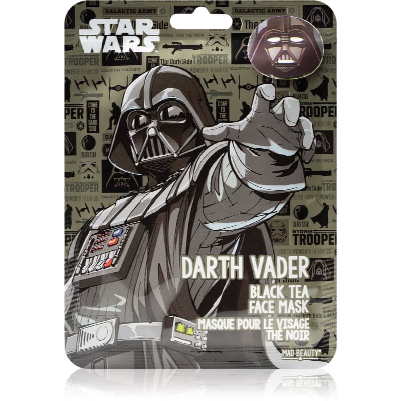 Star Wars Darth Vader maseczka w płachcie z ekstraktem z drzewa herbacianego