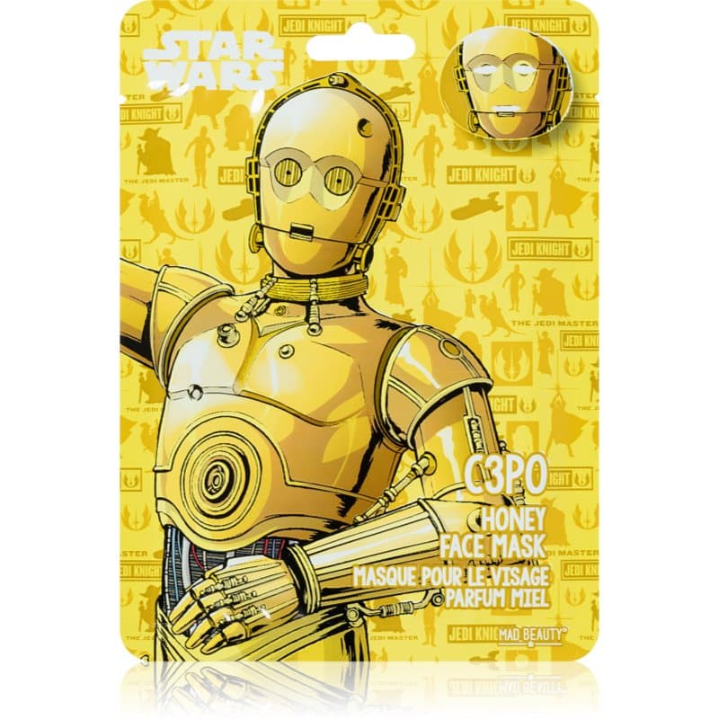 Star Wars C3PO maska nawilżająca w płacie z miodem