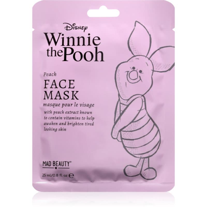 Winnie The Pooh Piglet maseczka w płachcie o działaniu rozjaśniającym