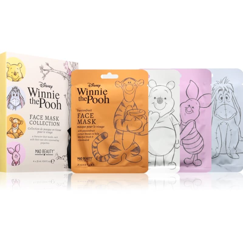 Winnie The Pooh zestaw maseczek płóciennych