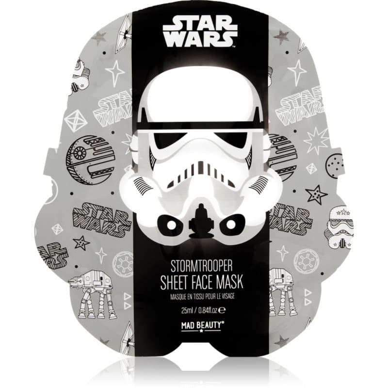 Star Wars Storm Trooper maska nawilżająca w płacie z ekstraktem z zielonej herbaty