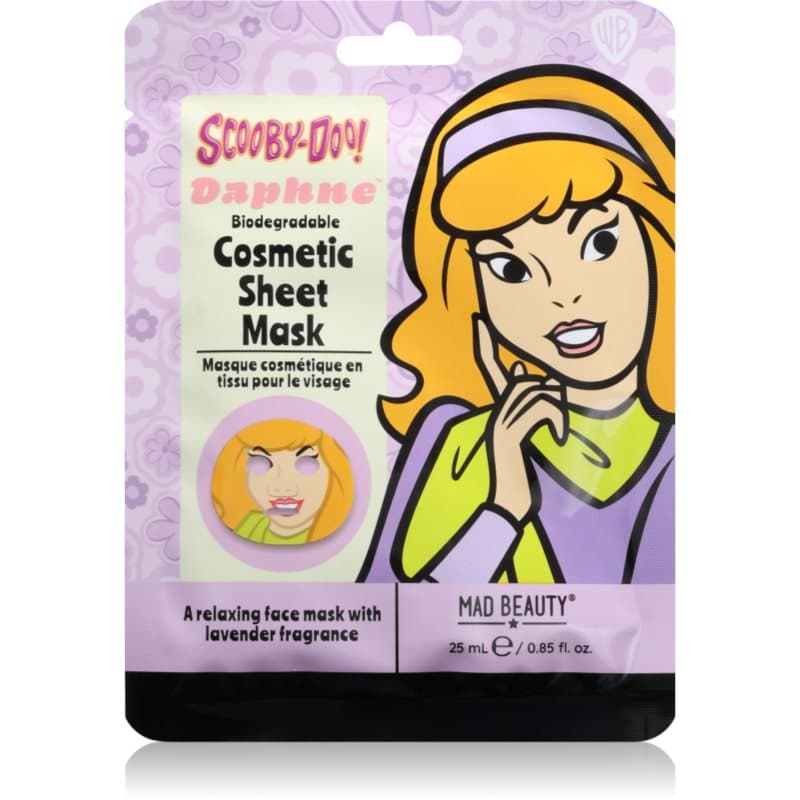 Scooby Doo Daphne maseczka w płachcie o działaniu rewitalizującym