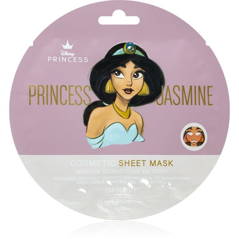 Disney Princess Jasmine maska odżywcza w płacie