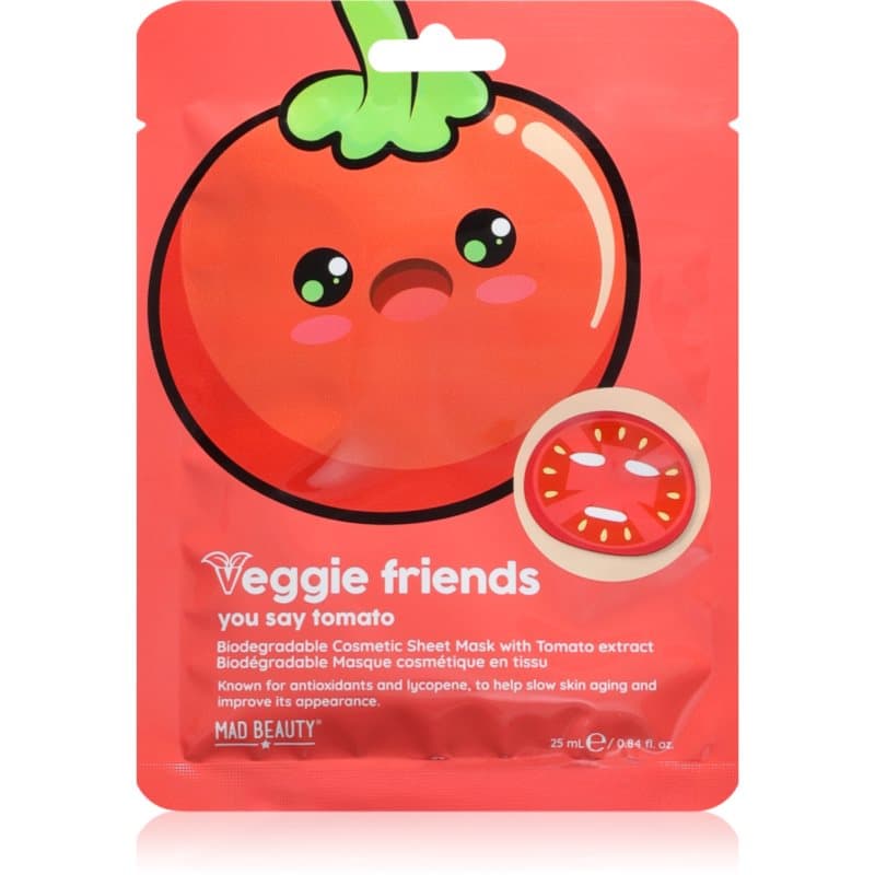 Veggie Friends Tomato maseczka w płachcie o działaniu przeciwutleniającym
