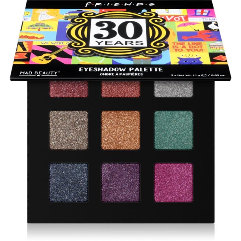 Friends 30 Years paleta cieni do powiek
