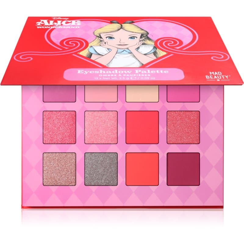 Alice in Wonderland paleta cieni do powiek