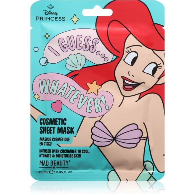 Disney Princess Ariel maska nawilżająca w płacie