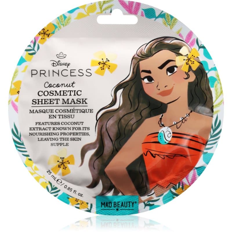 Disney Princess Moana maska nawilżająca w płacie