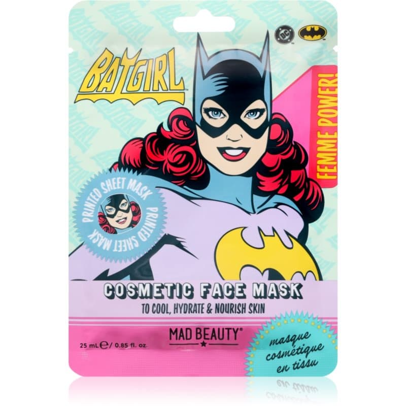 DC Femme Power Batgirl maska nawilżająca w płacie