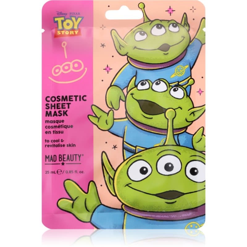 Toy Story Cosmetic Face Mask maseczka w płachcie Alien