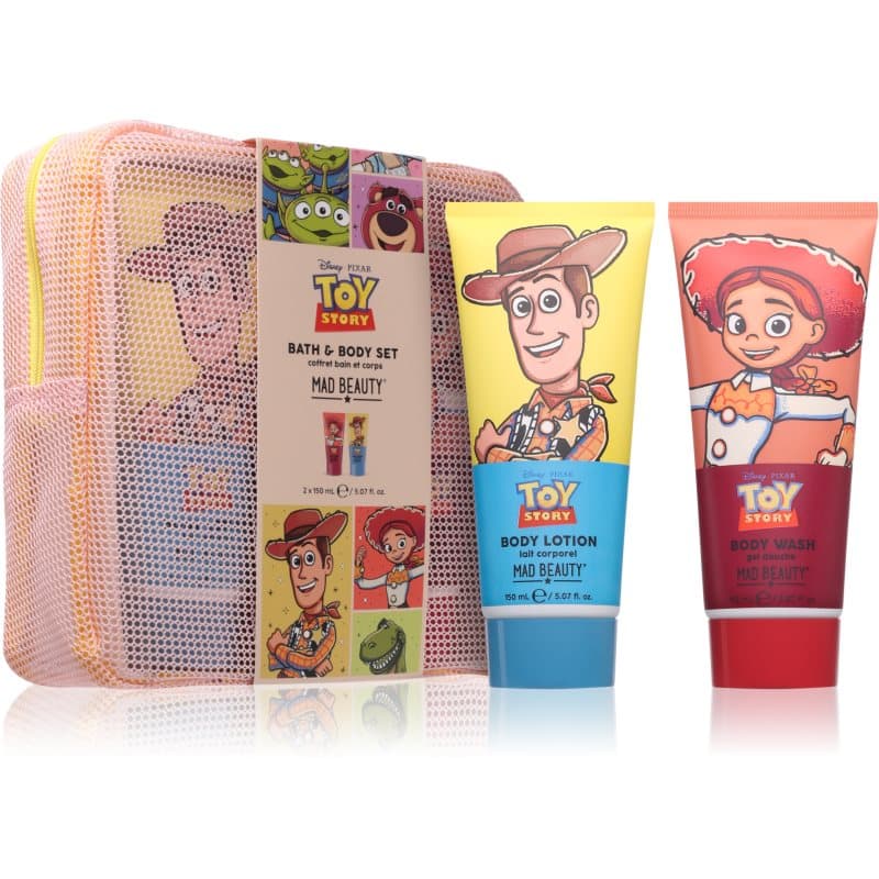 Disney Pixar Toy Story zestaw do ciała z kosmetyczką — cedr i limonka