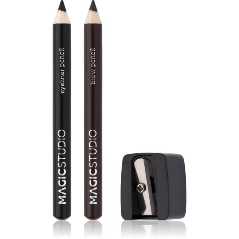 Eyeliner Pencil Brow & Sharpener zestaw do oczu i brwi