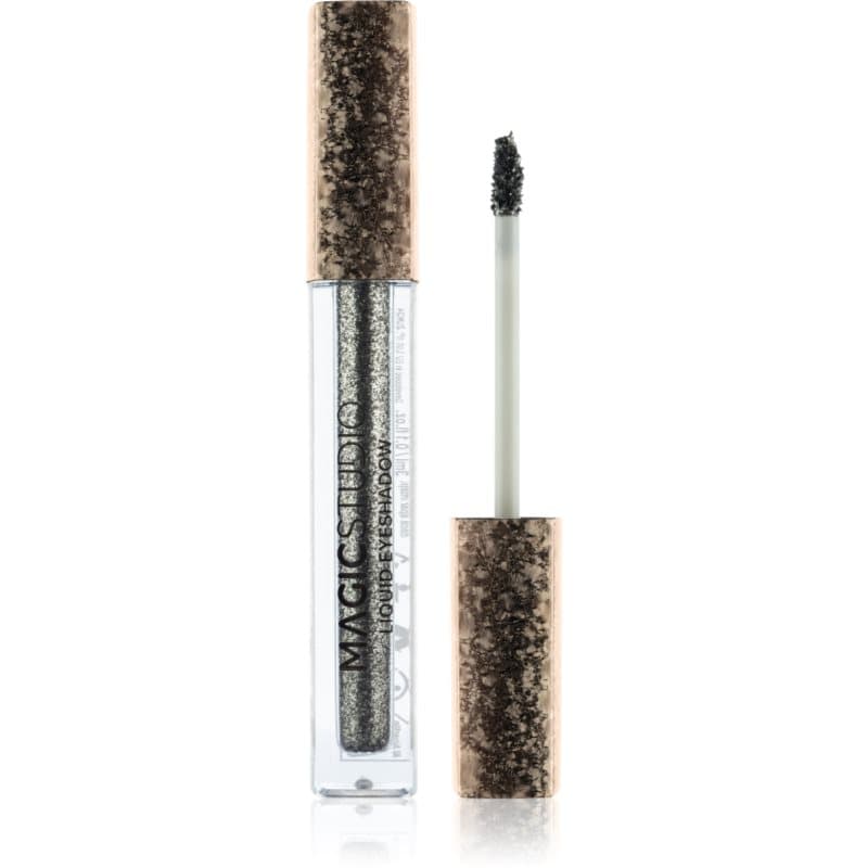 Liquid Eyeshadow błyszczące cienie do powiek w płynie 02 Silver