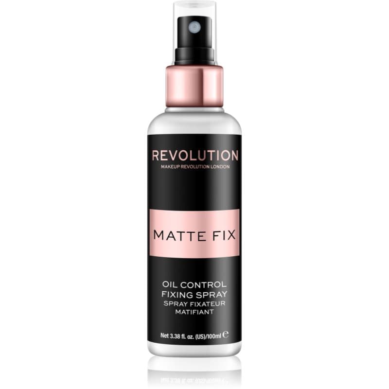 Revolution Matte Fix matujący spray utrwalający makijaż