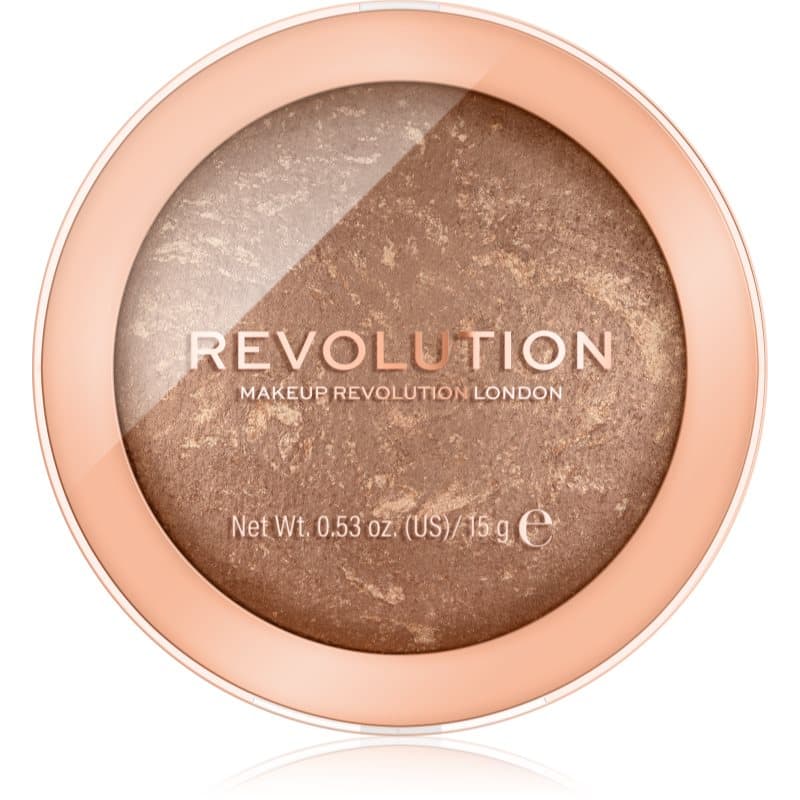 Revolution Reloaded pudrowy bronzer odcień Long Weekend