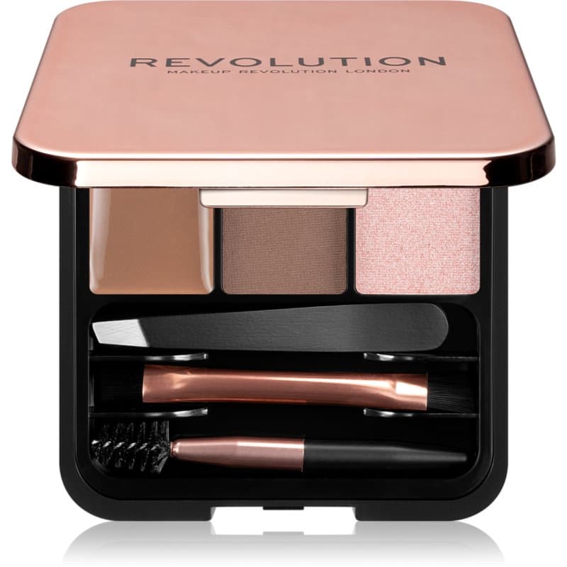 Brow Sculpt Kit zestaw do stylizacji brwi odcień Brown