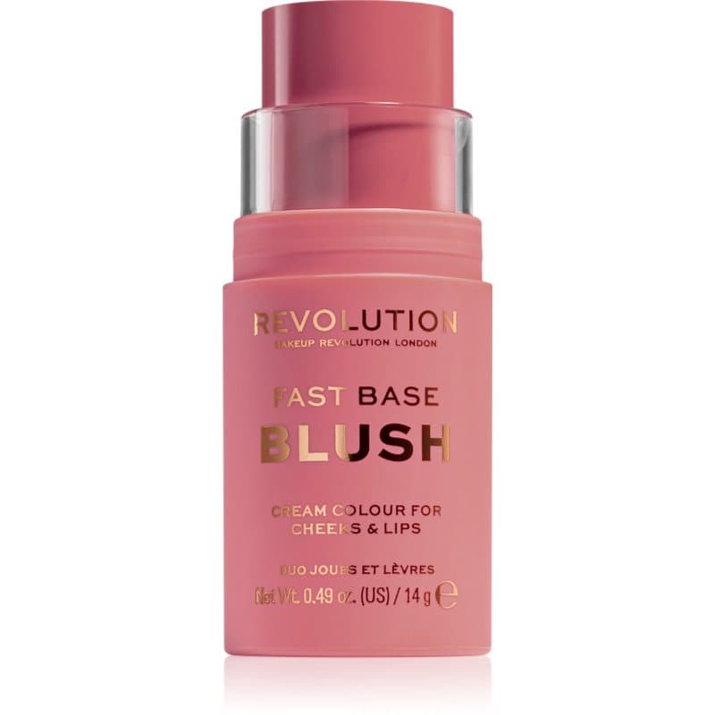 Revolution Fast Base tonujący balsam do ust i policzków odcień Blush