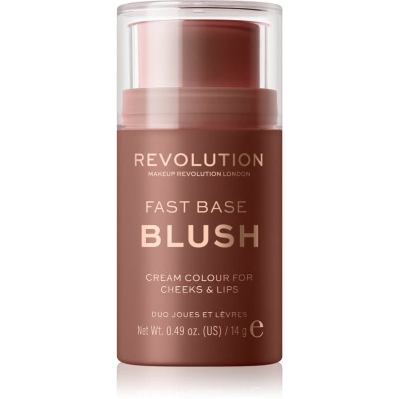 Revolution Fast Base tonujący balsam do ust i policzków odcień Mauve