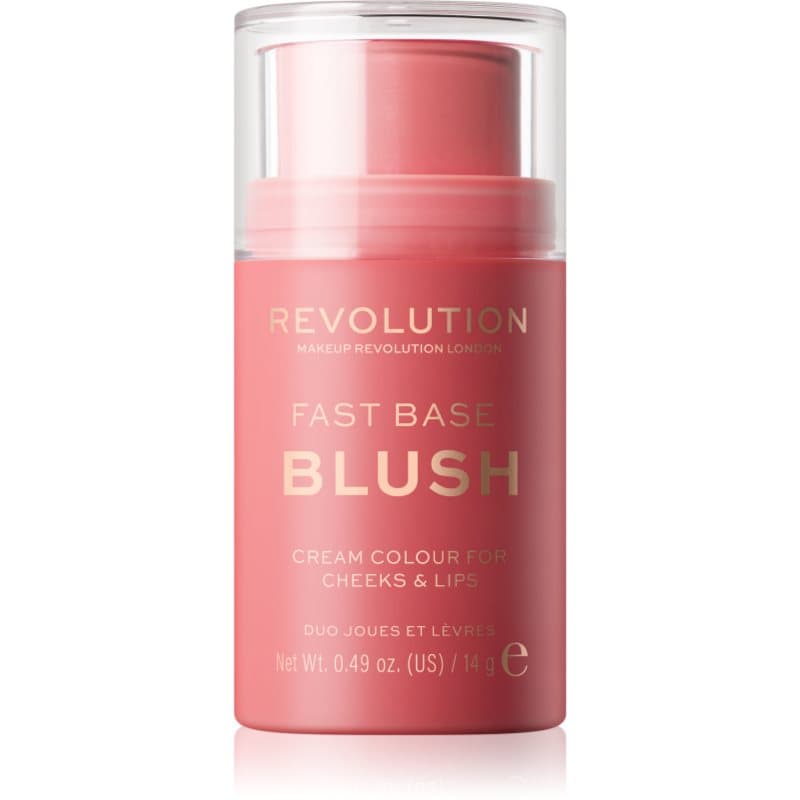 Revolution Fast Base tonujący balsam do ust i policzków odcień Baby