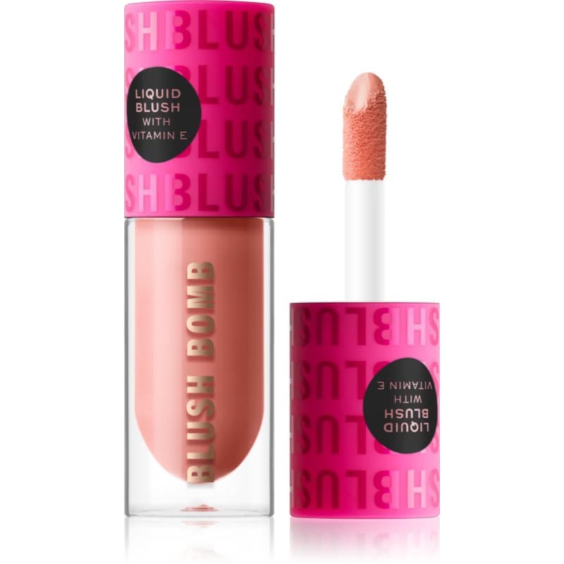 Revolution Blush Bomb róż do policzków w kremie odcień Peach Filter