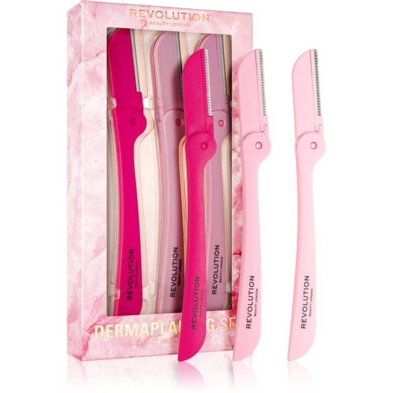 Revolution Dermaplaning Set depilator do twarzy i szyi