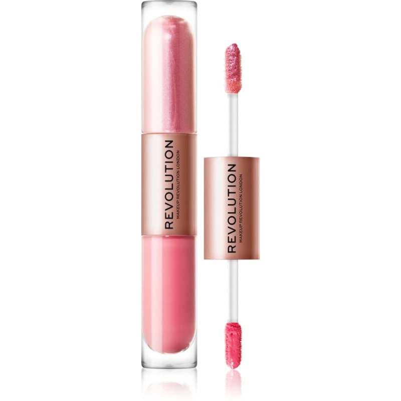 Double Up cienie do powiek w płynie 2 w 1 odcień Blissful Pink