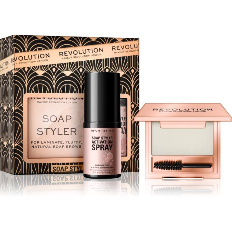 Soap Styler zestaw do brwi edycja upominkowa odcień Transparent