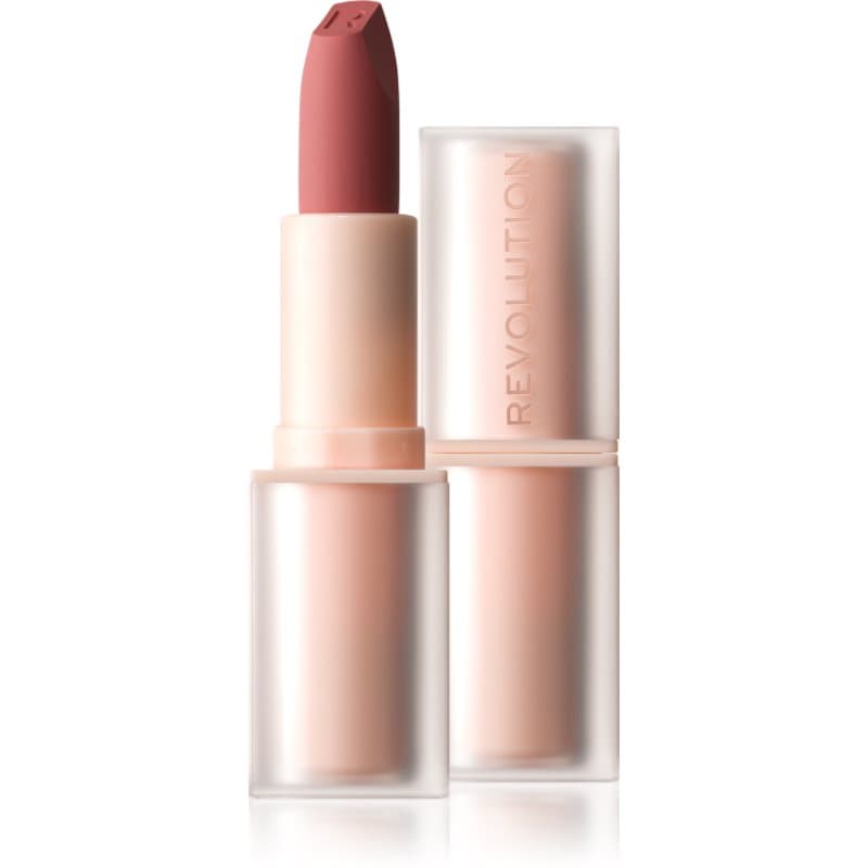 Revolution Lip Allure Soft Satin Lipstick kremowa szminka o satynowym wykończeniu odcień Queen Pink