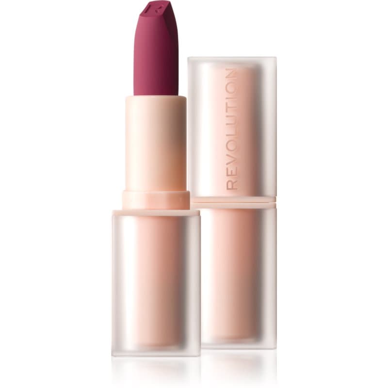 Revolution Lip Allure Soft Satin Lipstick kremowa szminka o satynowym wykończeniu odcień Berry Boss