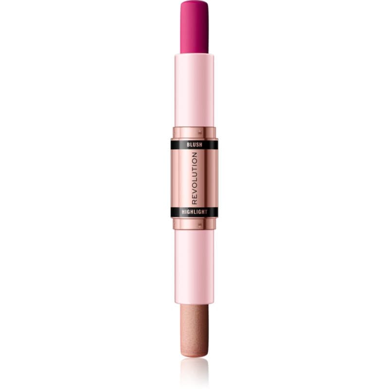 Blush & Highlight kremowy róż do policzków i rozświetlacz w sztyfcie odcień Sparkling Wine Shine