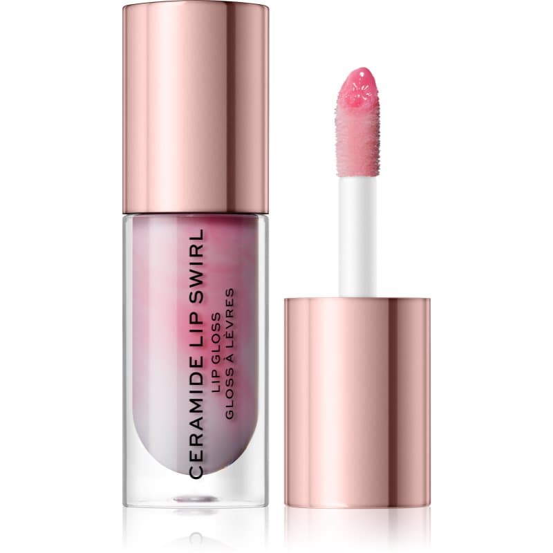 Revolution Ceramide Swirl nawilżający błyszczyk do ust odcień Pure Gloss Clear