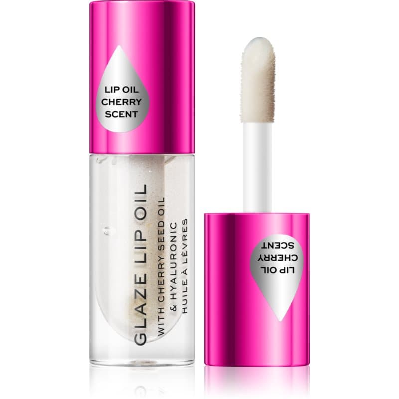 Revolution Glaze olejek do ust odcień Lust Clear – Shimmer