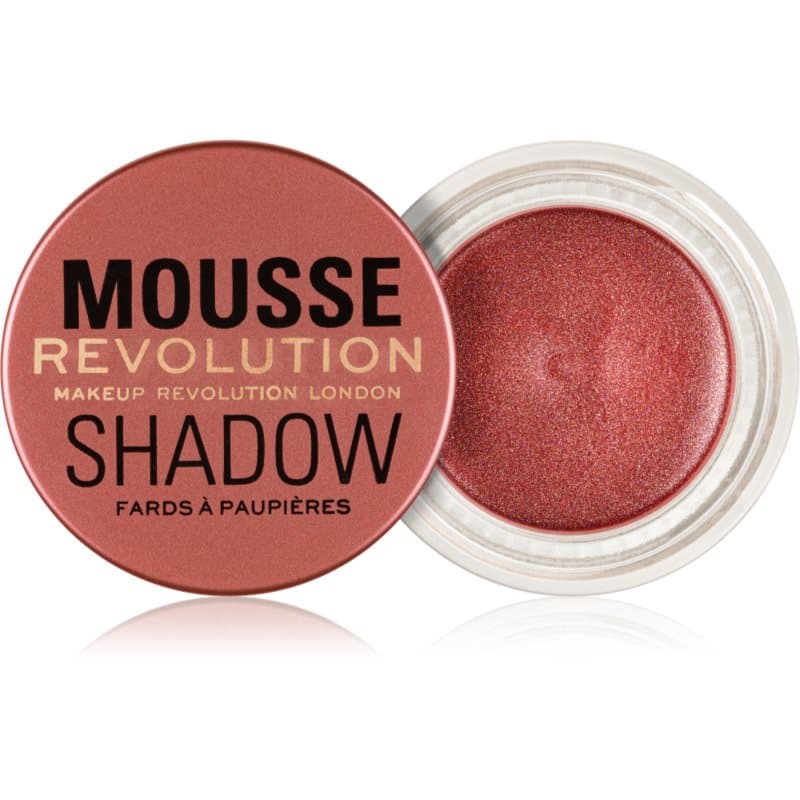 Revolution Mousse cienie do powiek w kremie odcień Amber Bronze