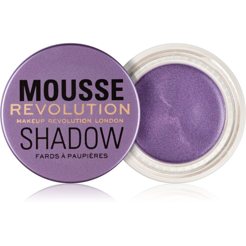 Revolution Mousse cienie do powiek w kremie odcień Lilac