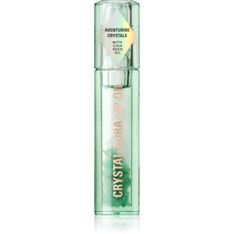 Crystal Aura olejek do ust odżywienie i nawilżenie odcień Aventurine Cucumber