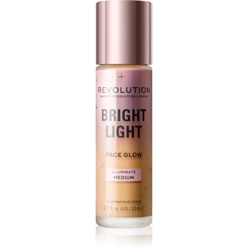 Revolution Bright Light Face Glow fluid rozświetlająco-tonujący odcień Illuminate