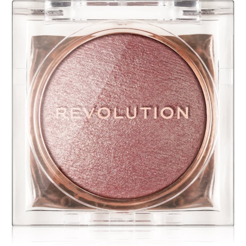 Revolution Beam Bright kompaktowy rozświetlacz pudrowy odcień Pink Seduction