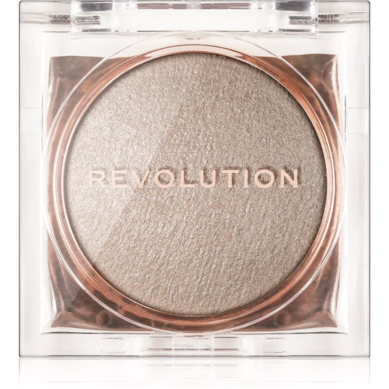 Revolution Beam Bright kompaktowy rozświetlacz pudrowy odcień Diamond Glow