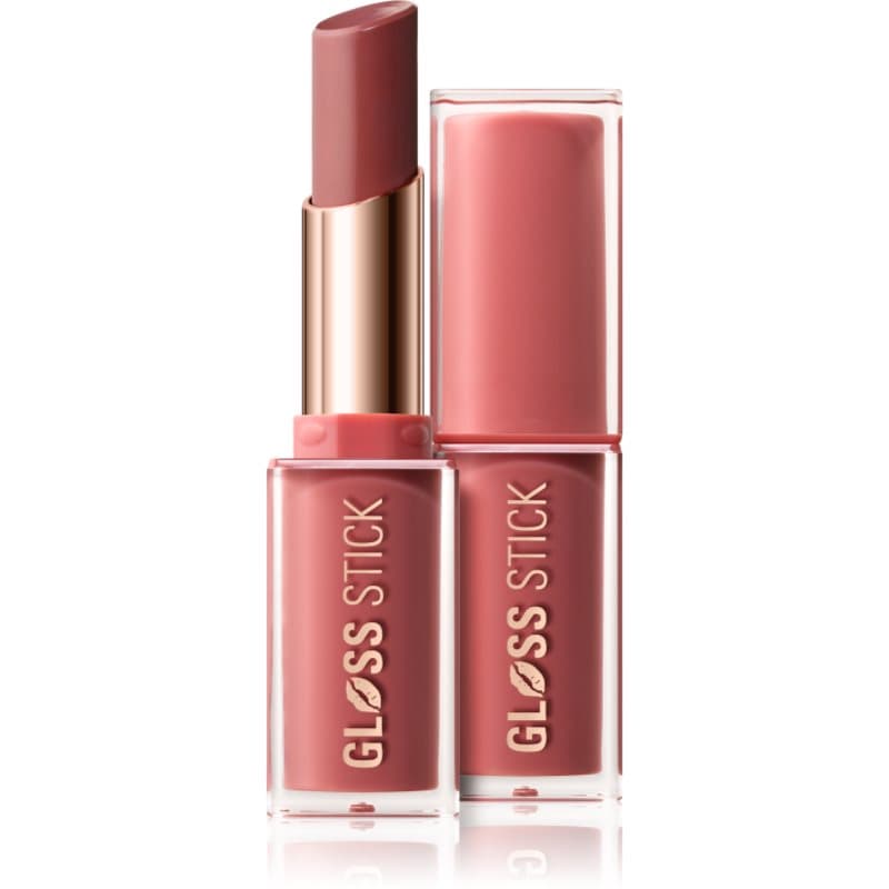 Revolution Pout Lip Gloss Stick nawilżająca szminka nabłyszczająca odcień Creme Brulee Mauve