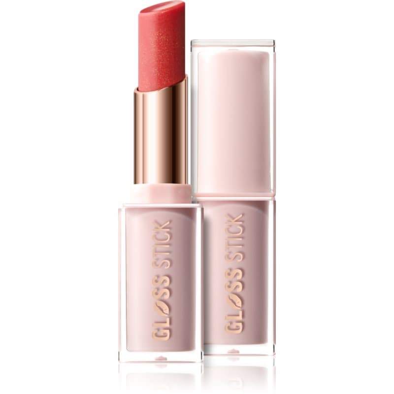 Revolution Pout Lip Gloss Stick nawilżająca szminka nabłyszczająca odcień Shimmer Sugar Cookie Pink