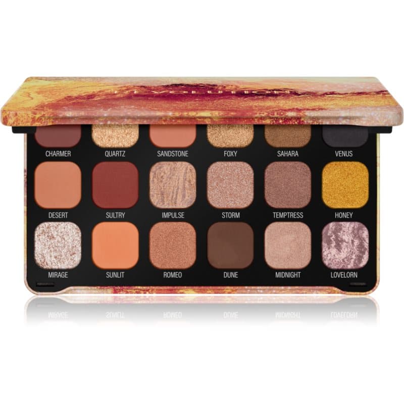 Revolution Forever Flawless paleta cieni do powiek odcień Bronze Temptation