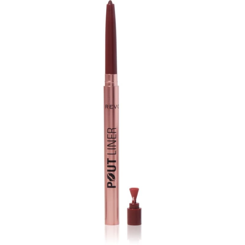 Revolution Pout Liner kredka do ust do zwiększenia objętości odcień Cookie Warm Brown