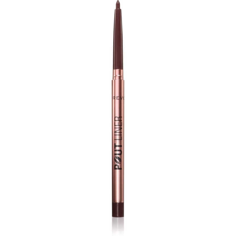 Revolution Pout Liner kredka do ust do zwiększenia objętości odcień Deepest Mauve