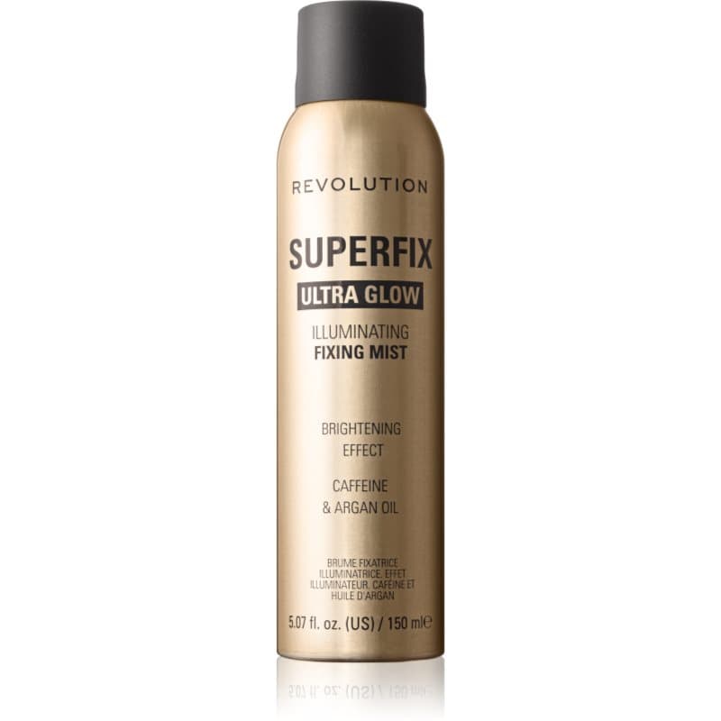 Revolution Superdewy Superfix rozświetlający spray utrwalający