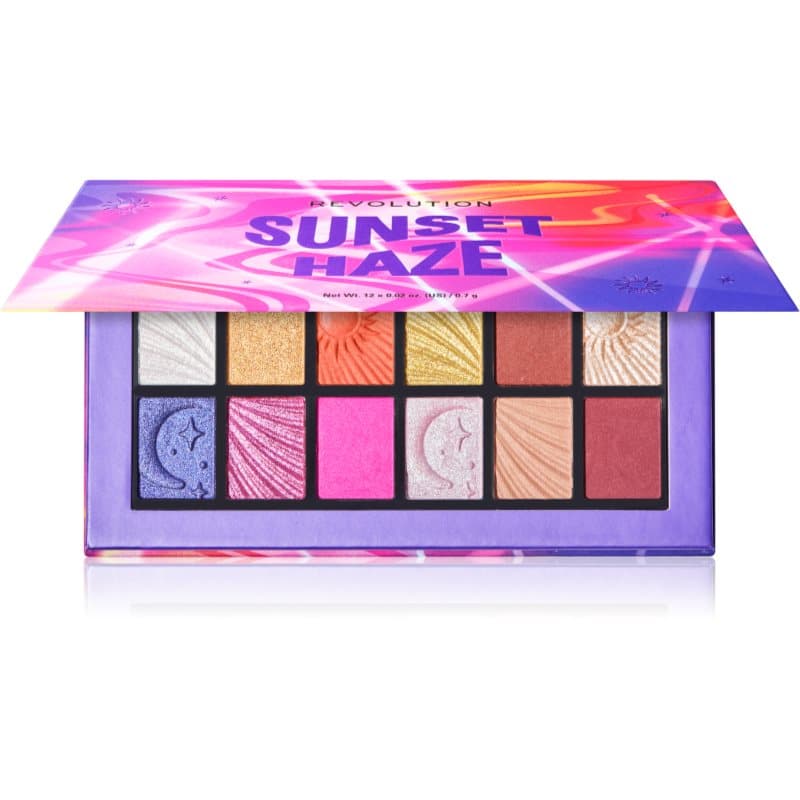 Revolution Sunset Haze paleta cieni do powiek