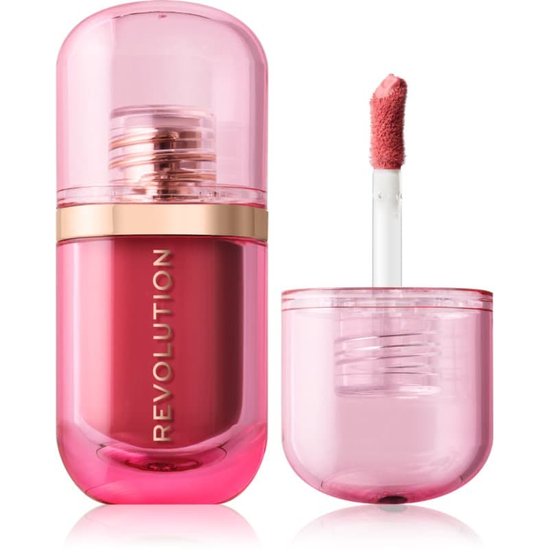 Revolution Superdewy Blush Burst róż w płynie odcień Strawberry Milkshake Cool Pink