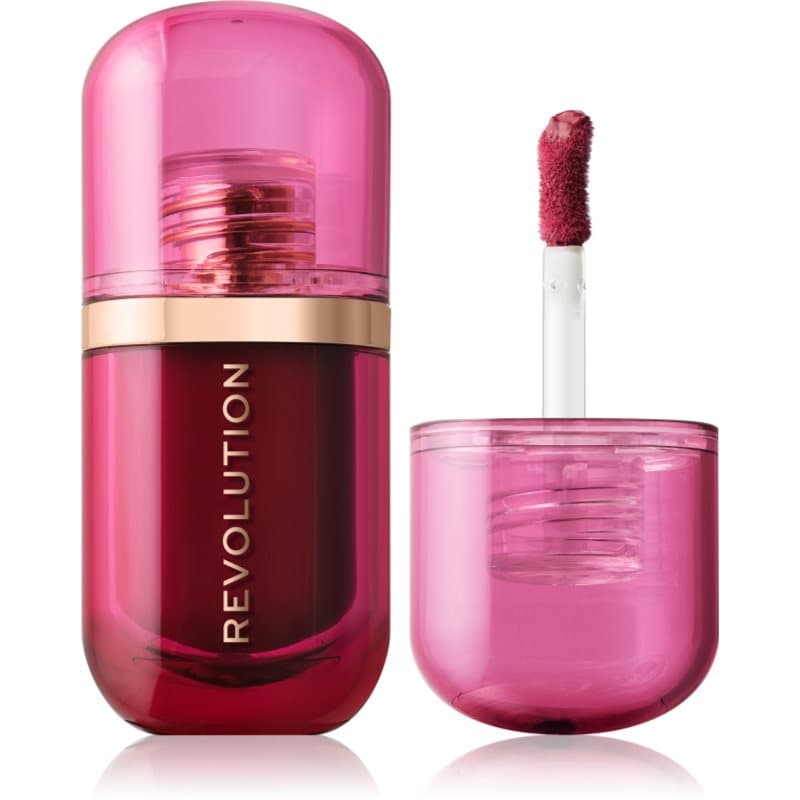 Revolution Superdewy Blush Burst róż w płynie odcień Very Cherry Berry