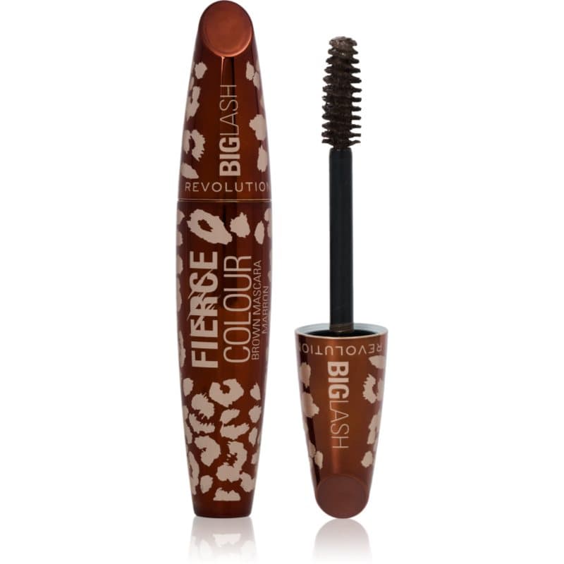 Revolution Big Lash Fierce Volume tusz do rzęs zwiększający objętość i pogrubiający odcień Mocha Muse