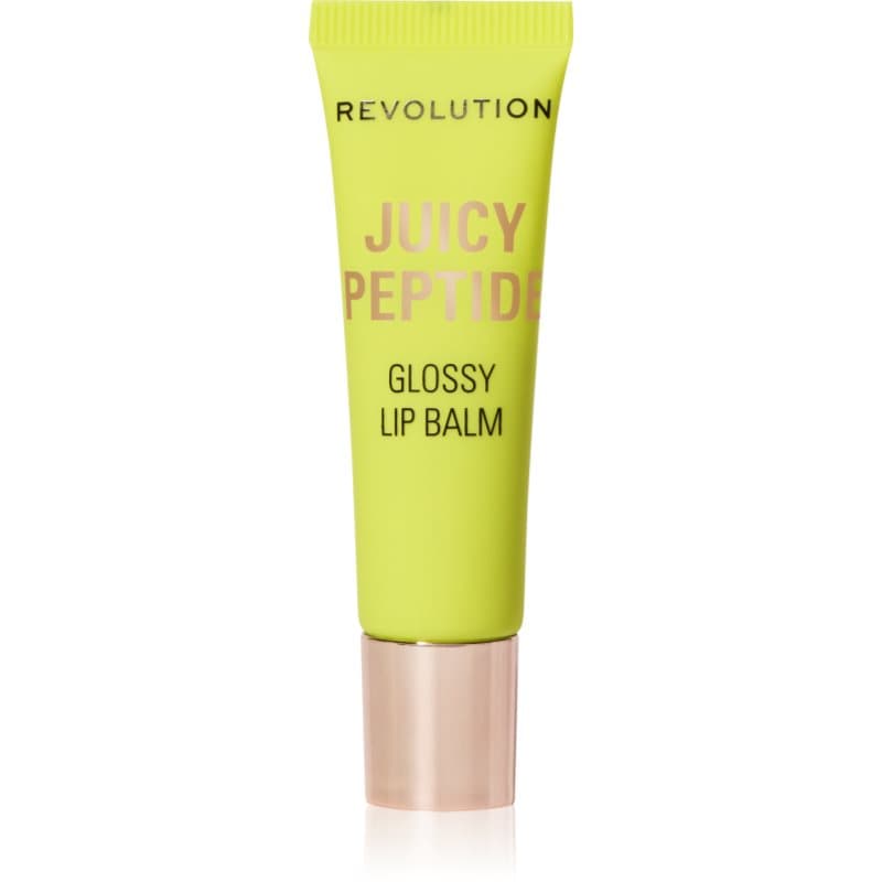 Revolution Juicy Peptide Lip Balm balsam do ust z peptydami odcień Mint Mojito Green