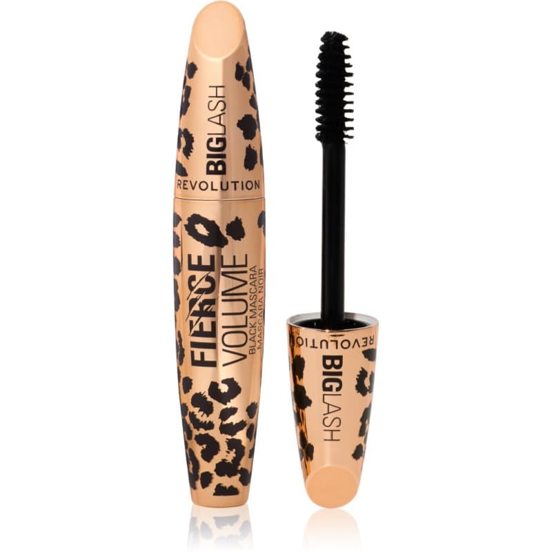 Revolution Big Lash Fierce Volume tusz do rzęs zwiększający objętość i pogrubiający odcień Black